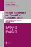 DISCRETE MATHEMATICS AND THEORETICAL COMPUTER SCIENCE杂志封面